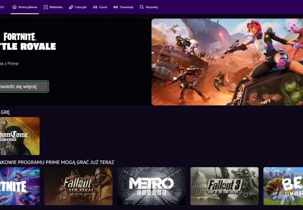 Amazon Prime Gaming jakie gry są dostępne i jak z nich skorzystać