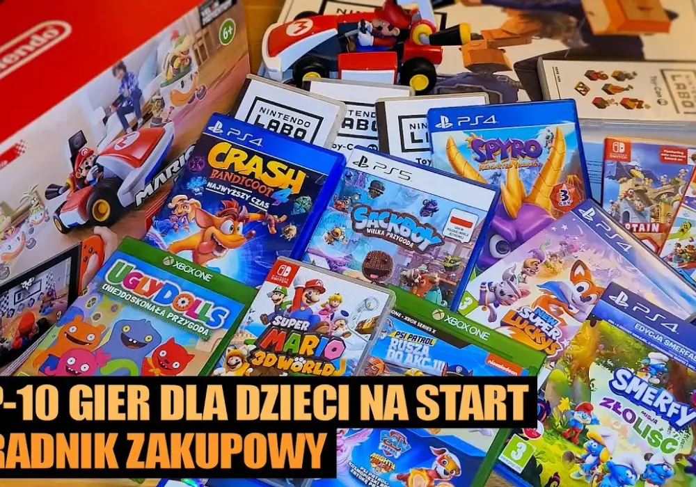 Najlepsze gry dla dzieci – bezpieczne i edukacyjne propozycje dla każdego wieku